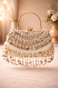 Shankha Royale – Handcrafted Seashell & Pearl Heirloom Handbag