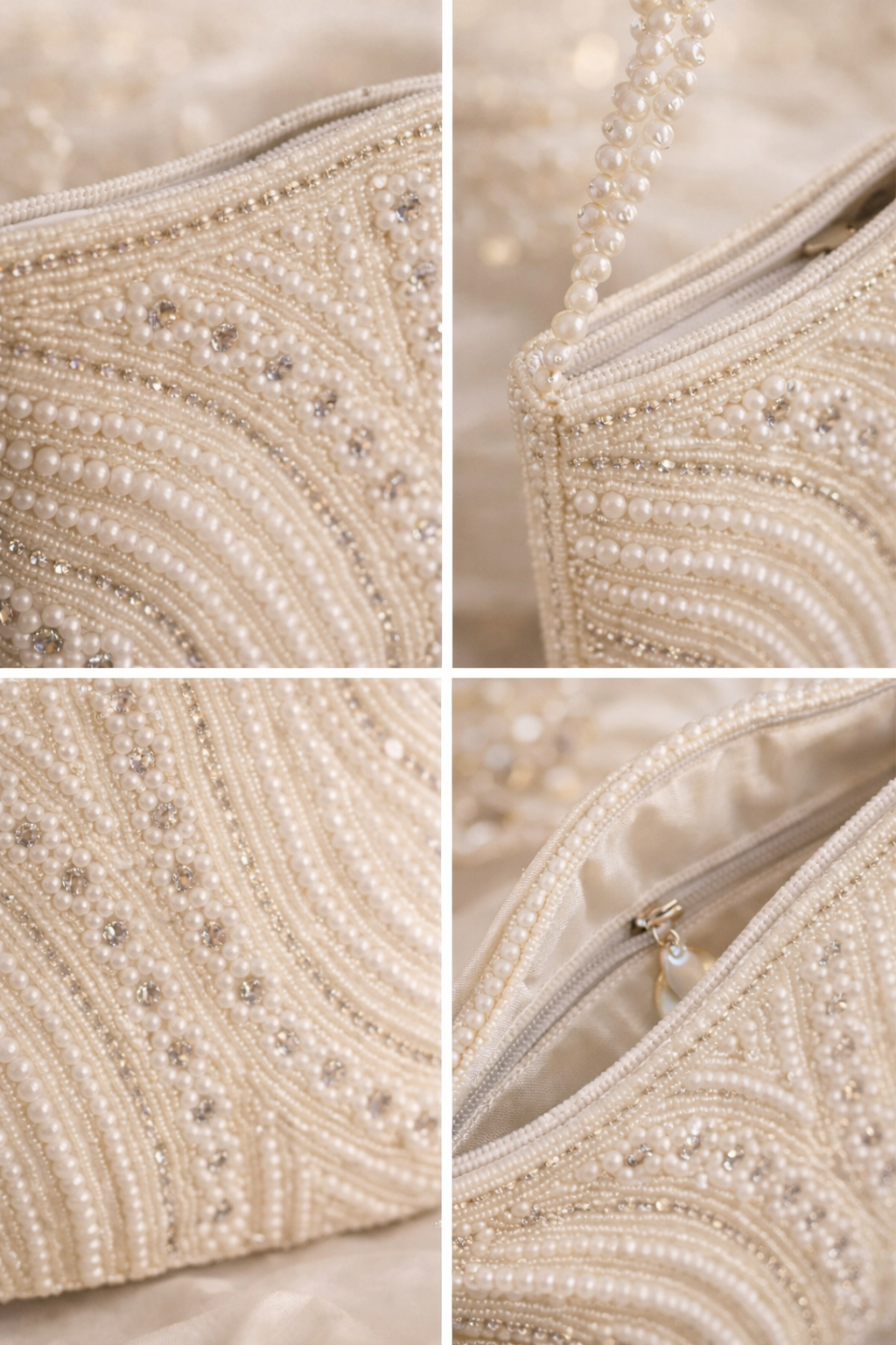 Ivory Tide Pearl Bag