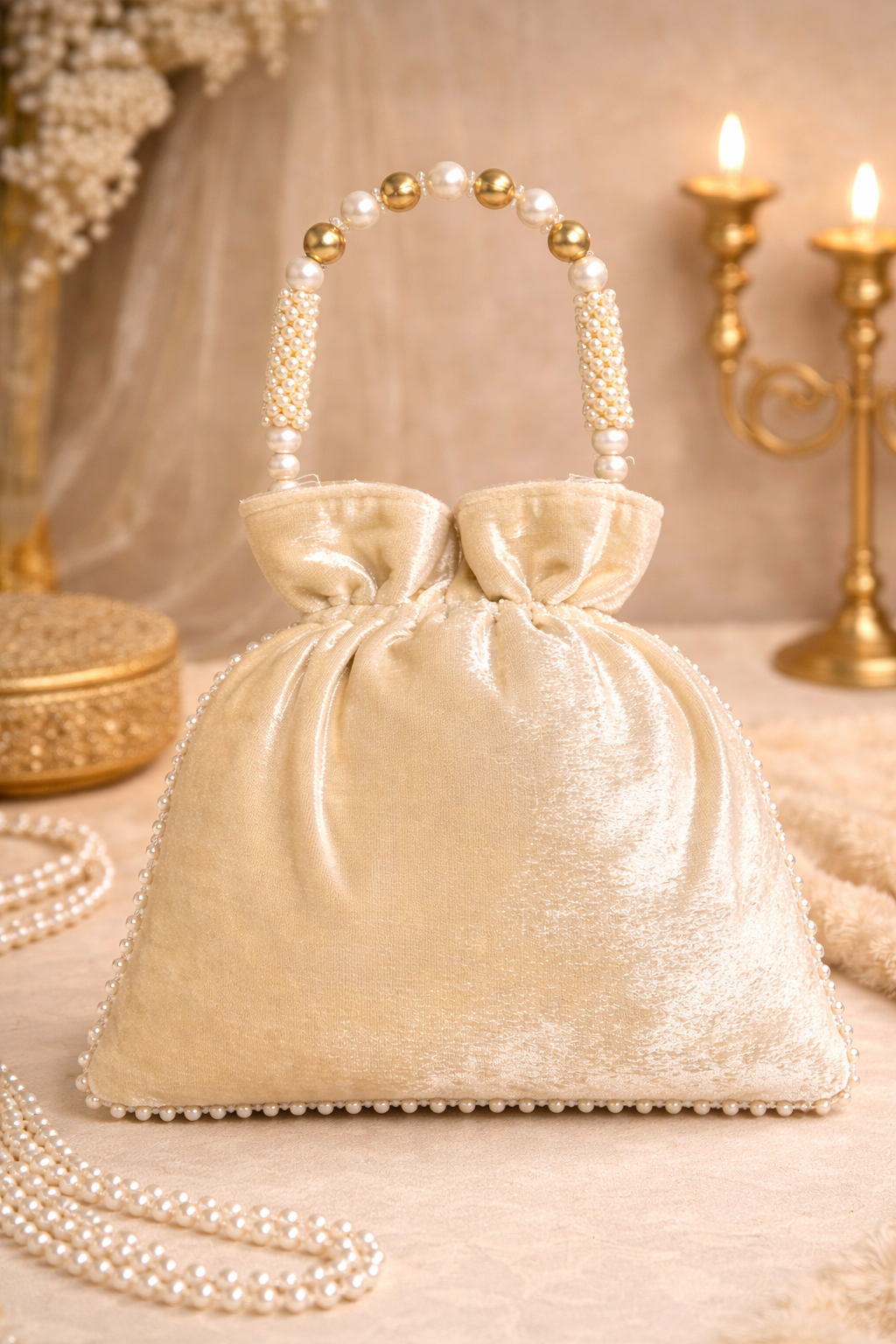 Ruhani Velvet Potli
