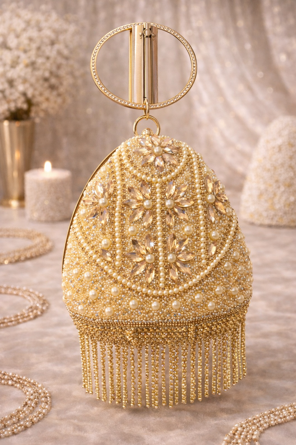 Aurora Lumière Ring Clutch