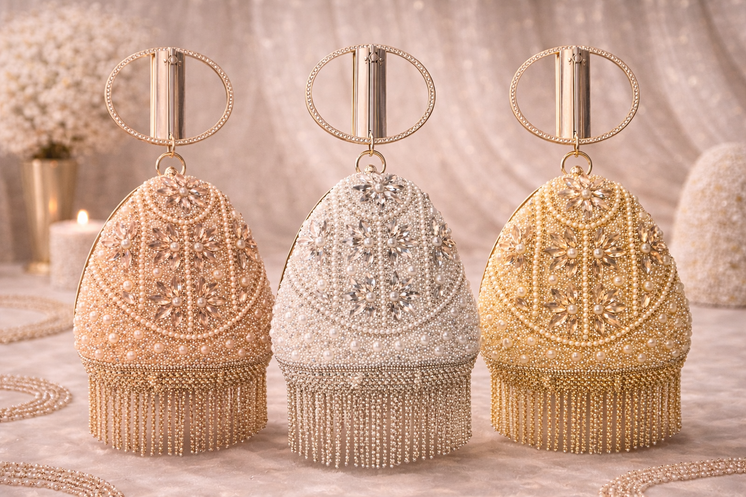 Aurora Lumière Ring Clutch