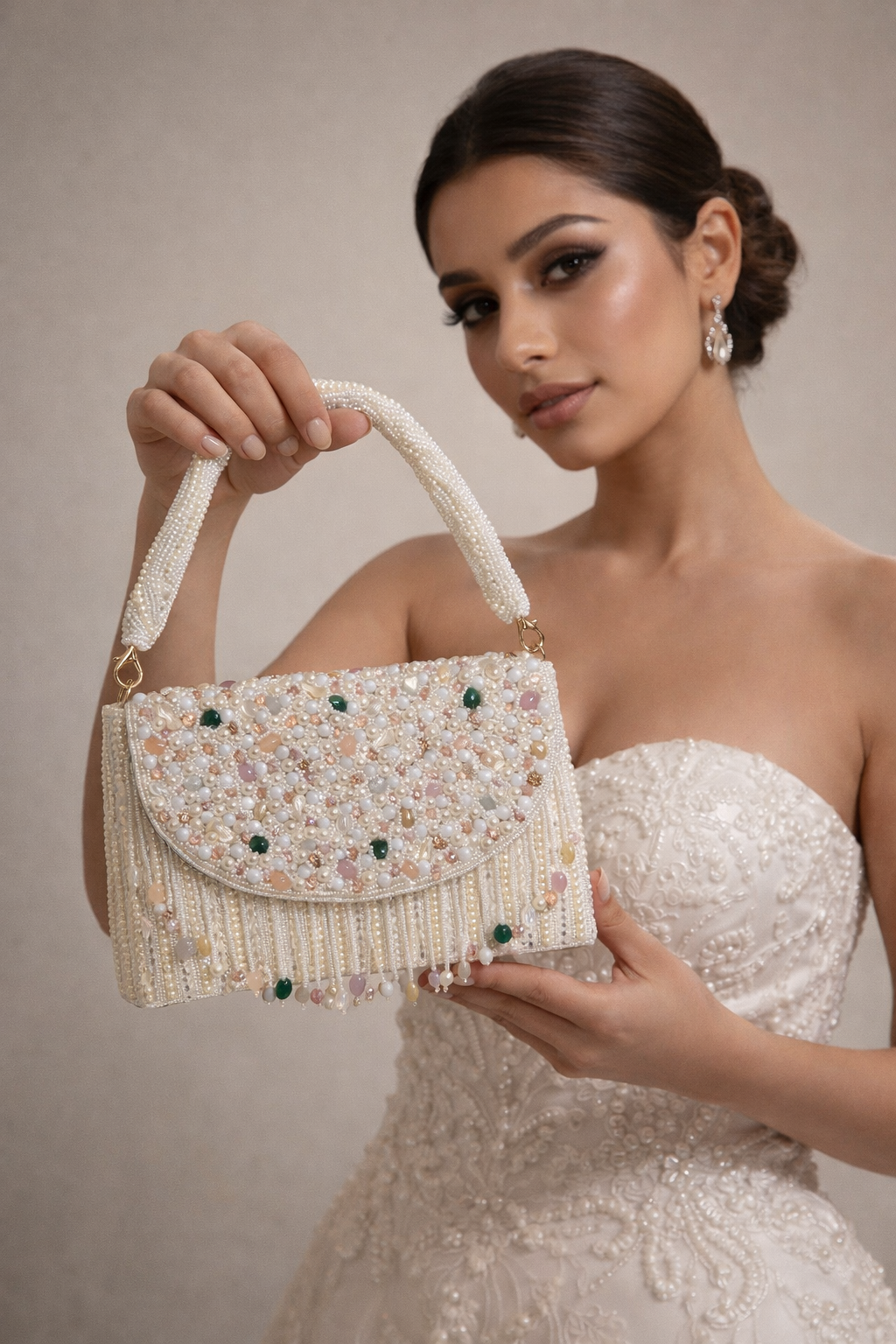 Élora Gem Pearl Bag