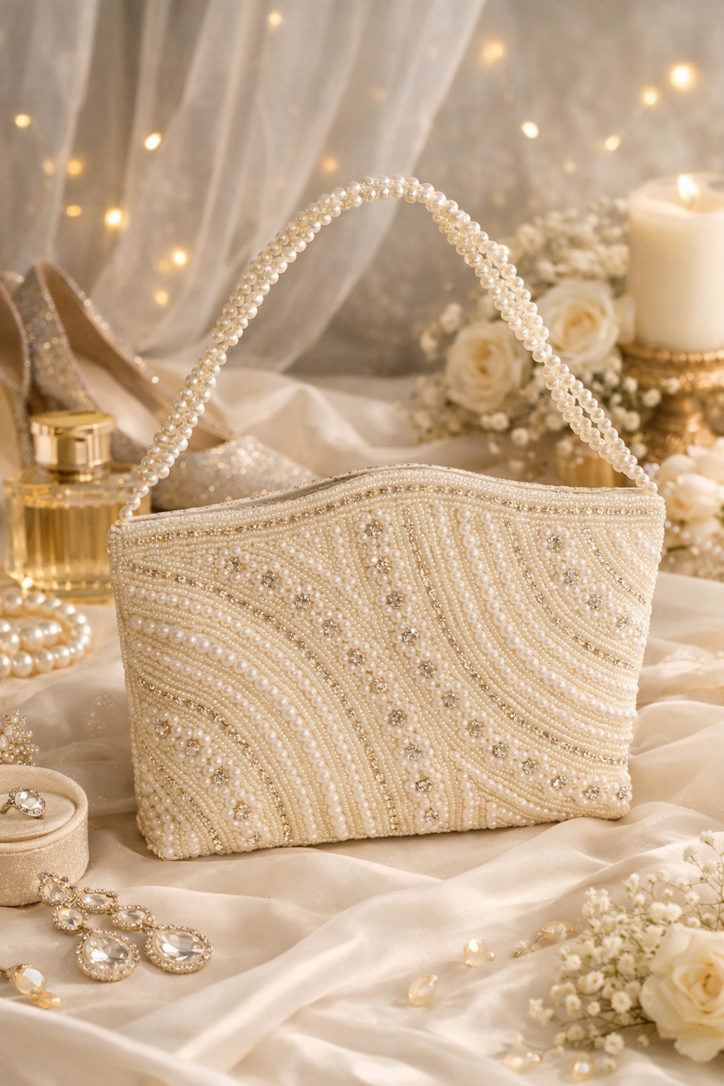 Ivory Tide Pearl Bag