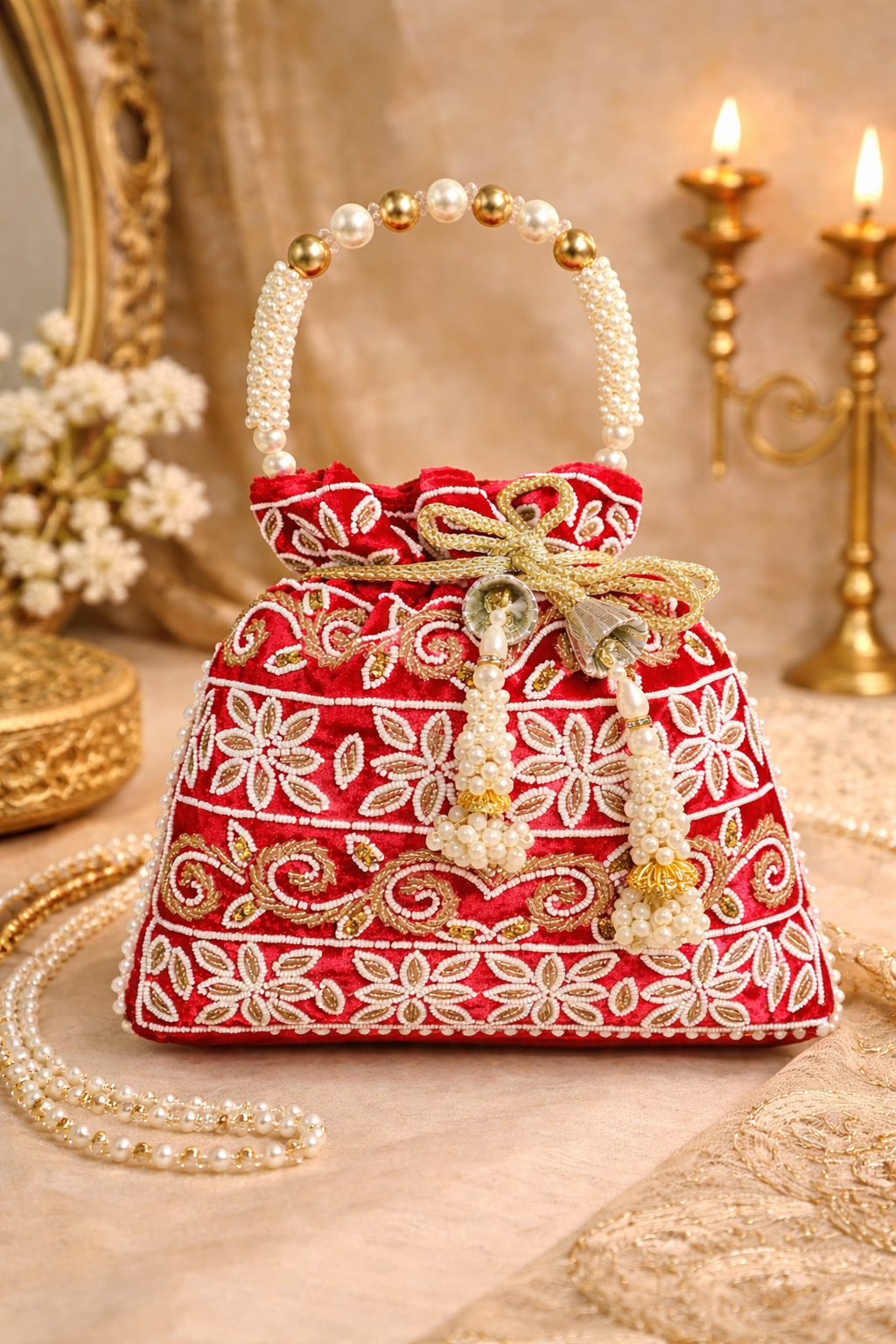 Ruhani Velvet Potli