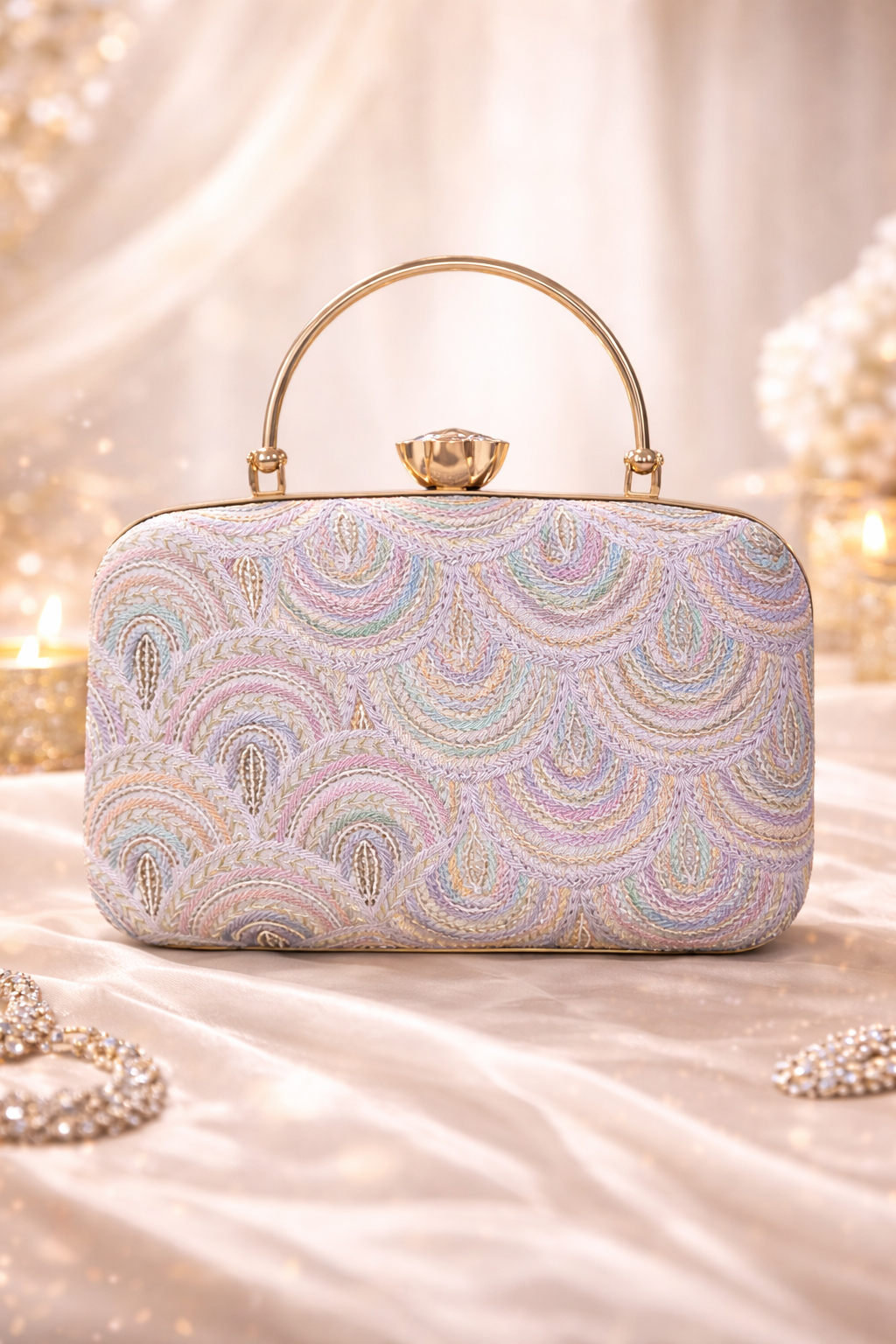 Aurielle Pastel Clutch