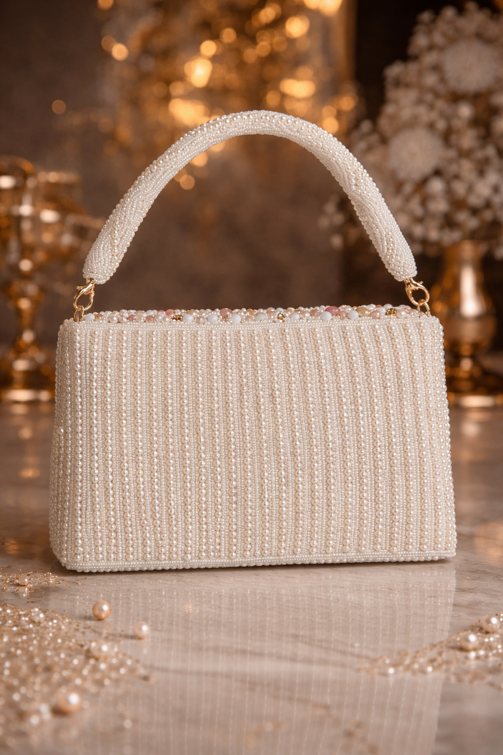 Élora Gem Pearl Bag