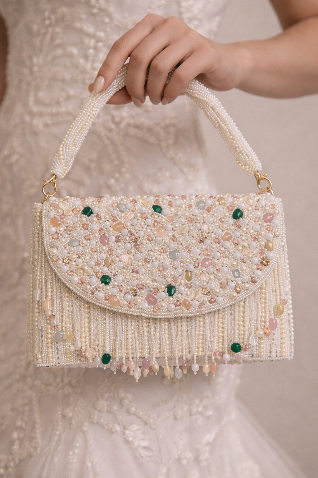 Élora Gem Pearl Bag