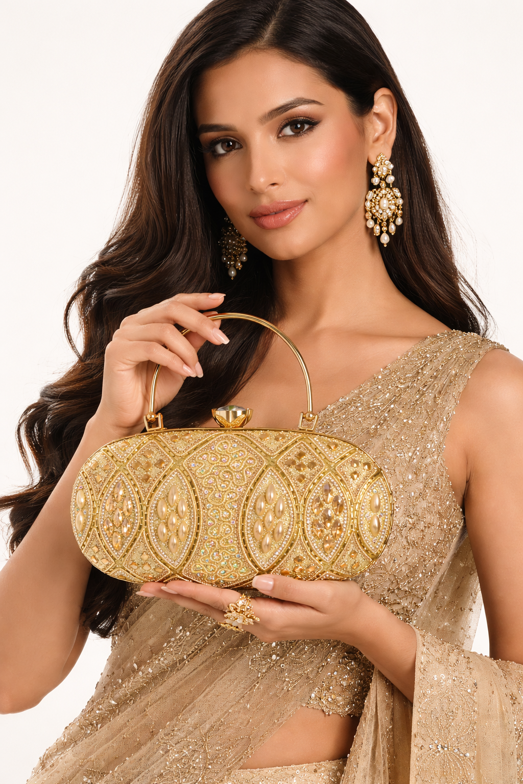 Sunehri Noor Clutch