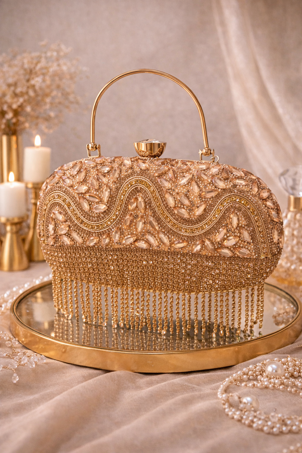 Zarina Sparkle Clutch