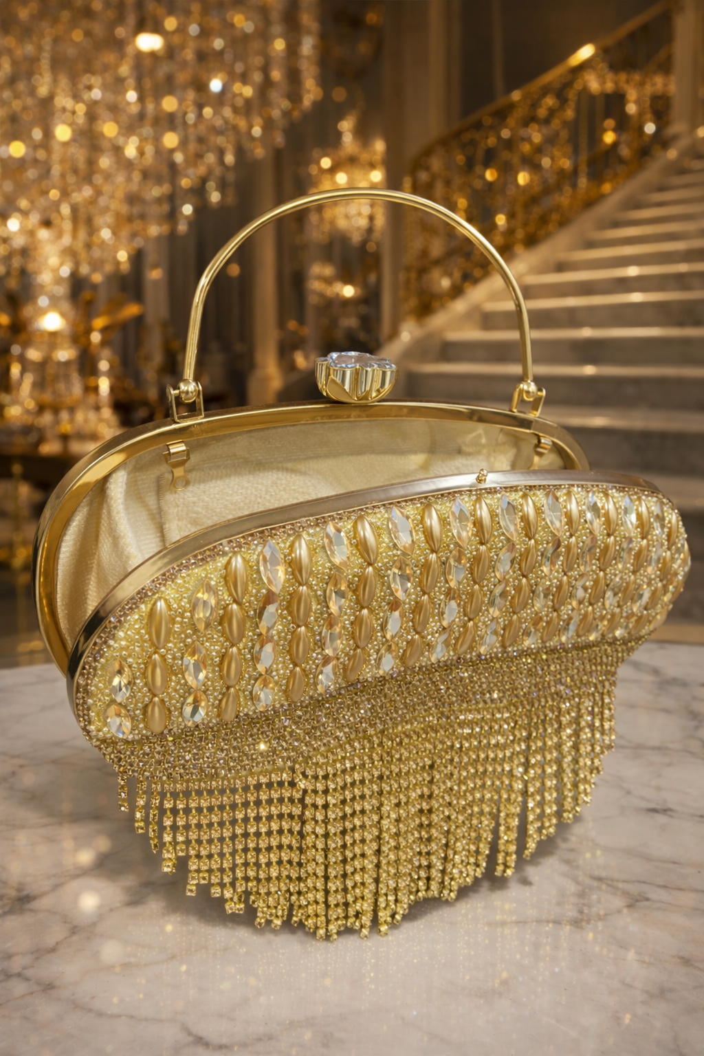 Empress Goldfall Clutch