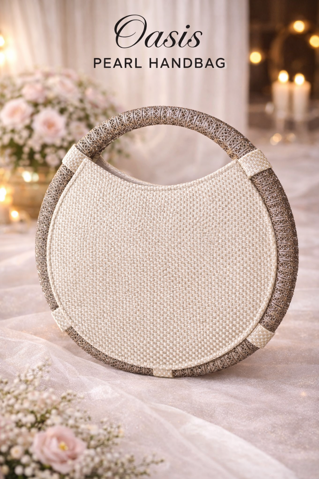 Oasis Pearl Handbag