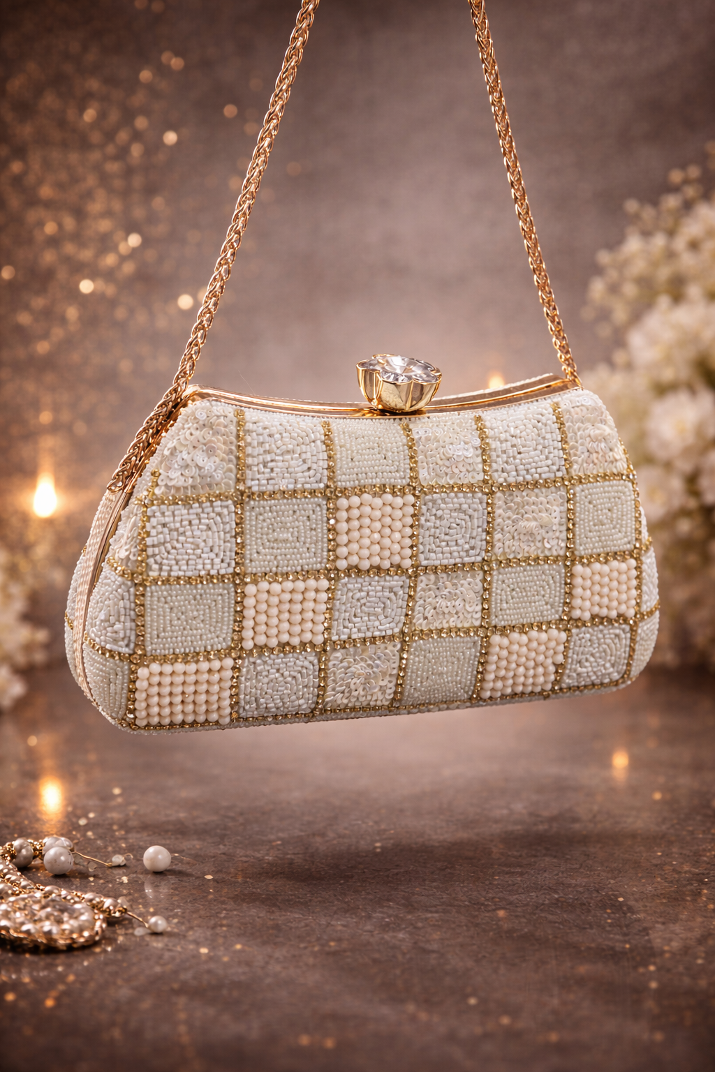The Grand Ivory Clutch