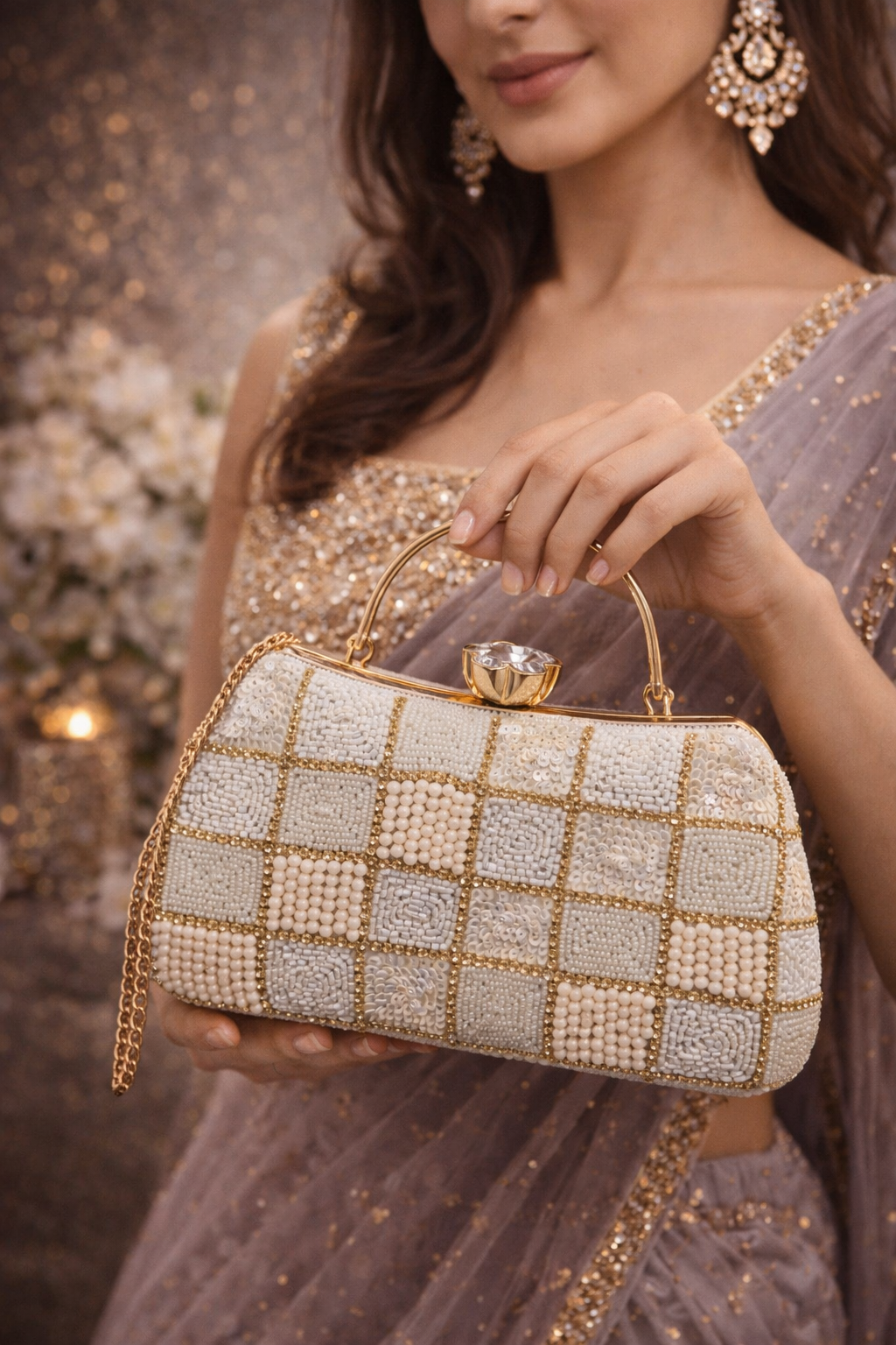 The Grand Ivory Clutch