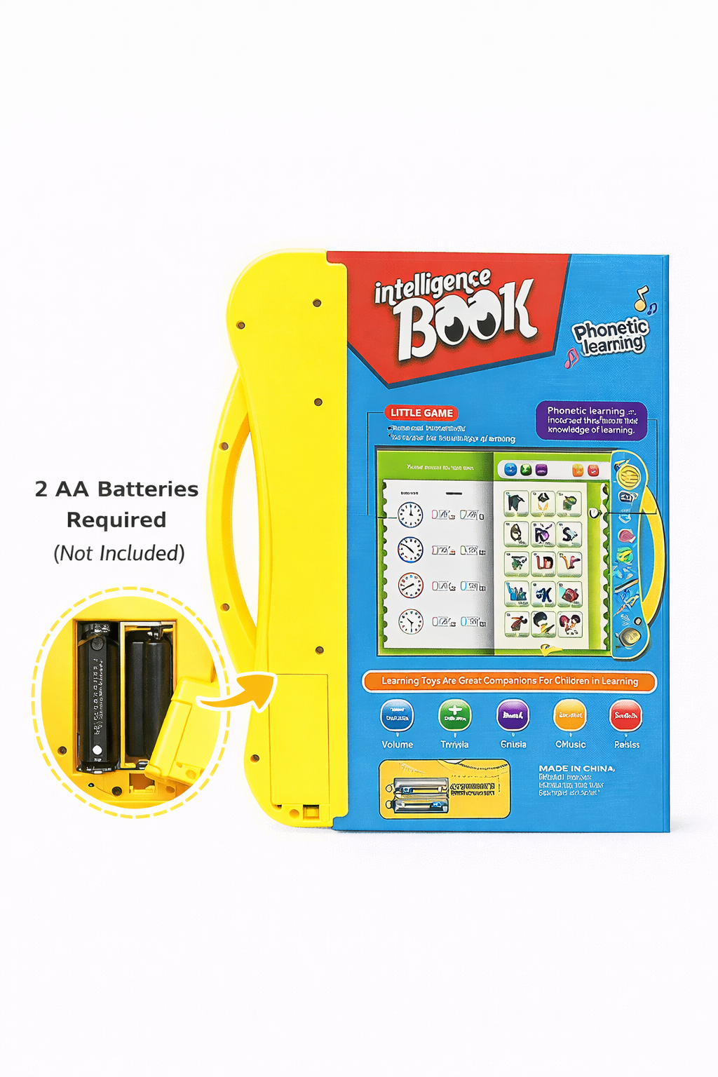 Intelligence Book for Kids – Touch Sensor Educational E-Book