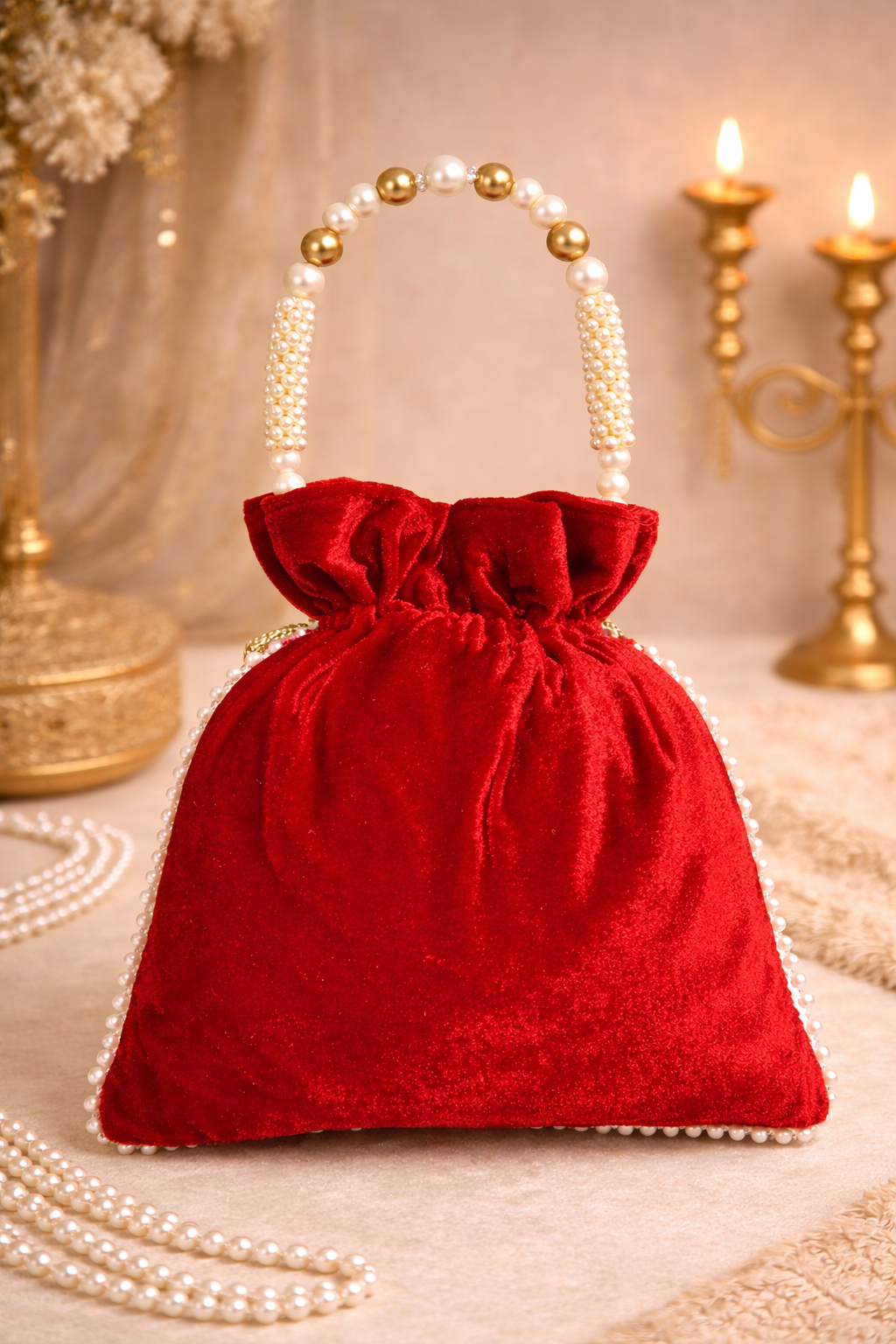 Ruhani Velvet Potli