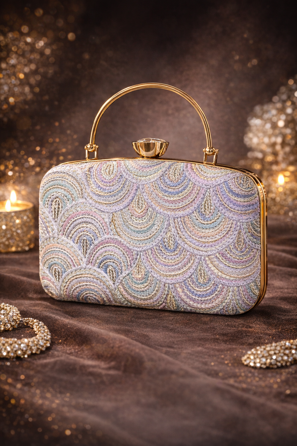 Aurielle Pastel Clutch