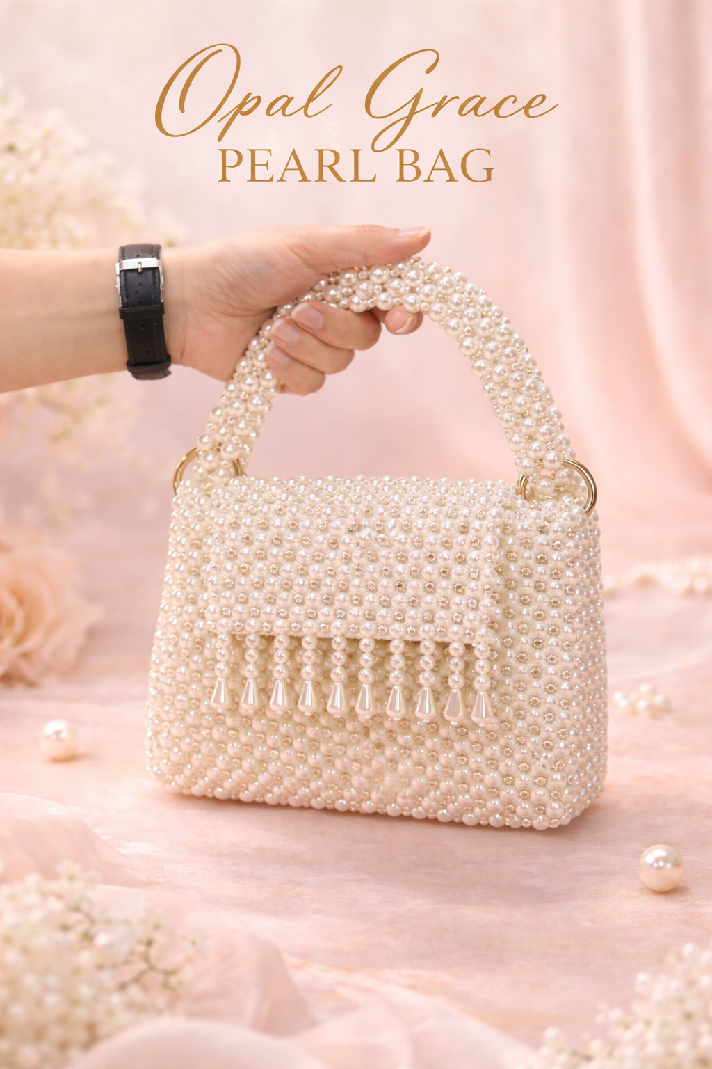Opal Grace Pearl Bag