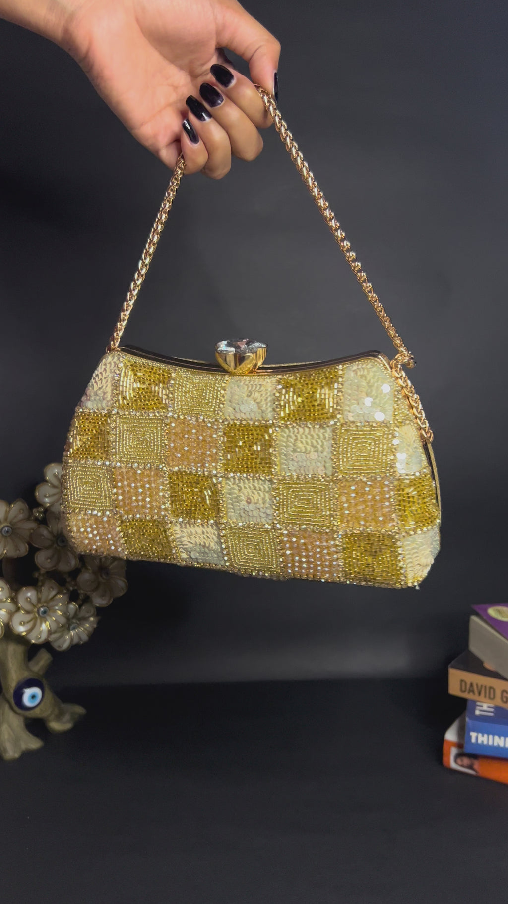 The Grand Ivory Clutch