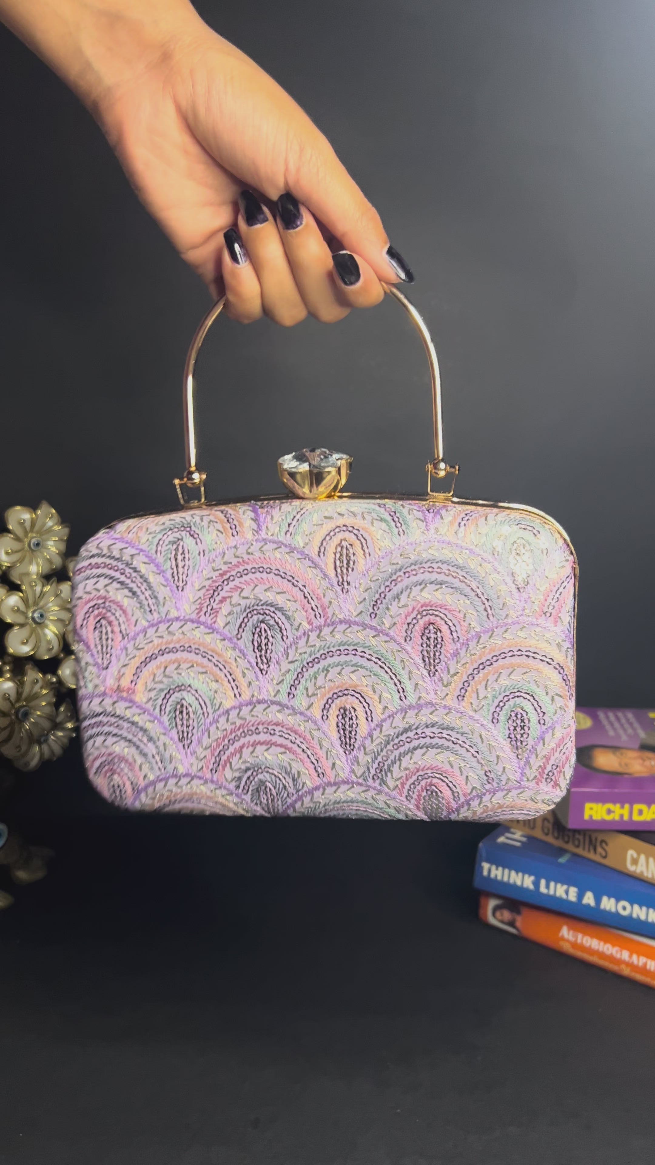 Aurielle Pastel Clutch