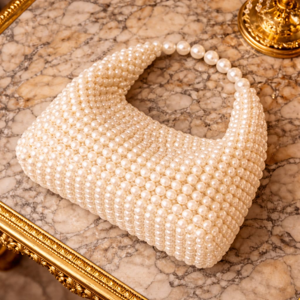 Opaline Luxe Pearl Bag